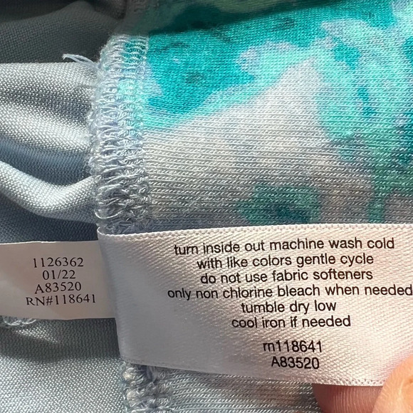 LIVI Lane Bryant Lined Shorts 14/16 Plus Stretch Raw Edges Tie Dye Pockets - Picture 6 of 8